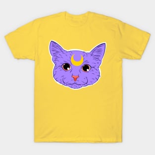 Helpful Purple Kitty Friend T-Shirt